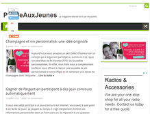 Tablet Screenshot of paroleauxjeunes.fr